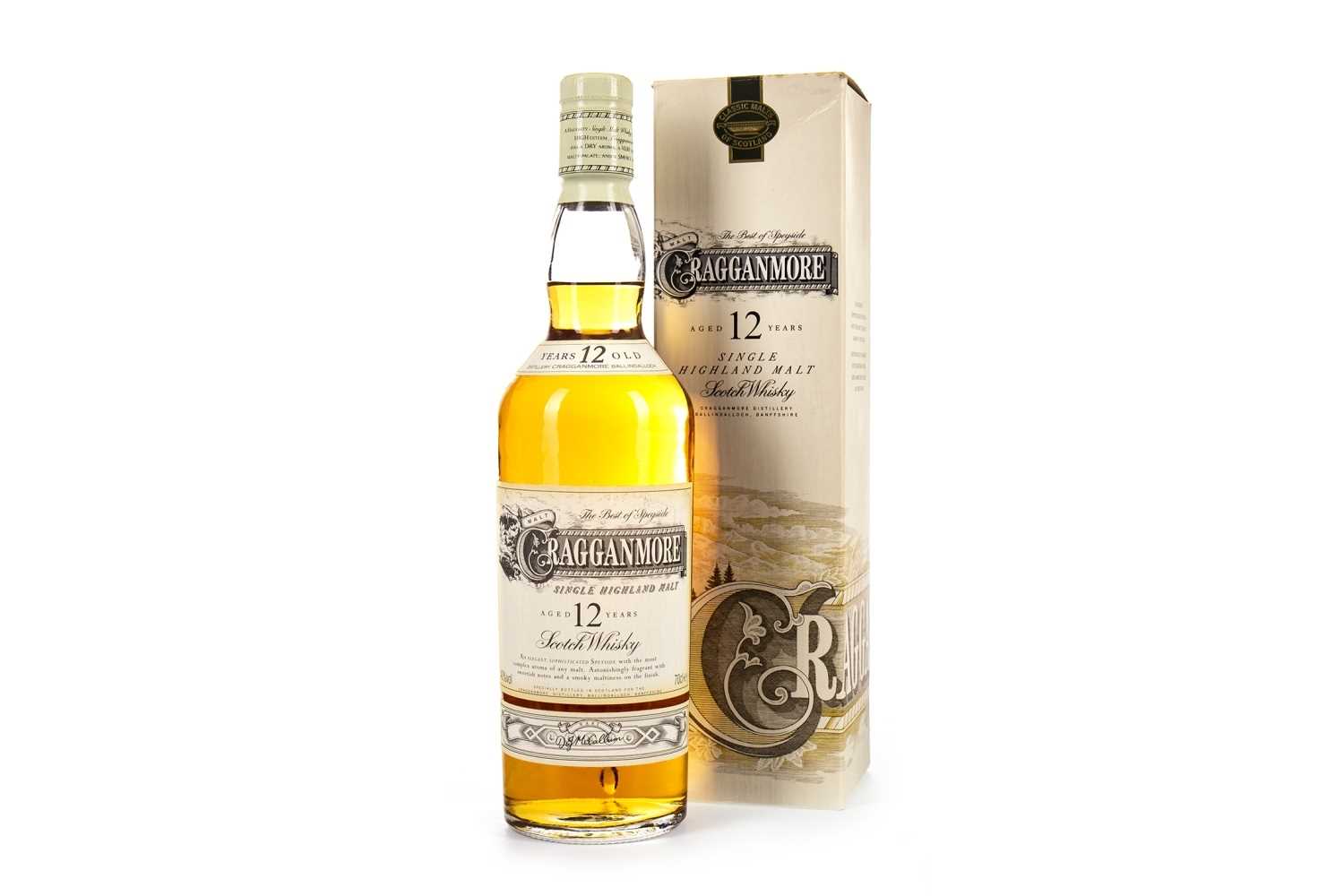 Lot 302 - CRAGGANMORE AGED 12 YEARS