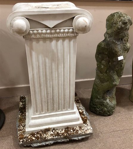 Lot 275 - AN ANGEL STATUE