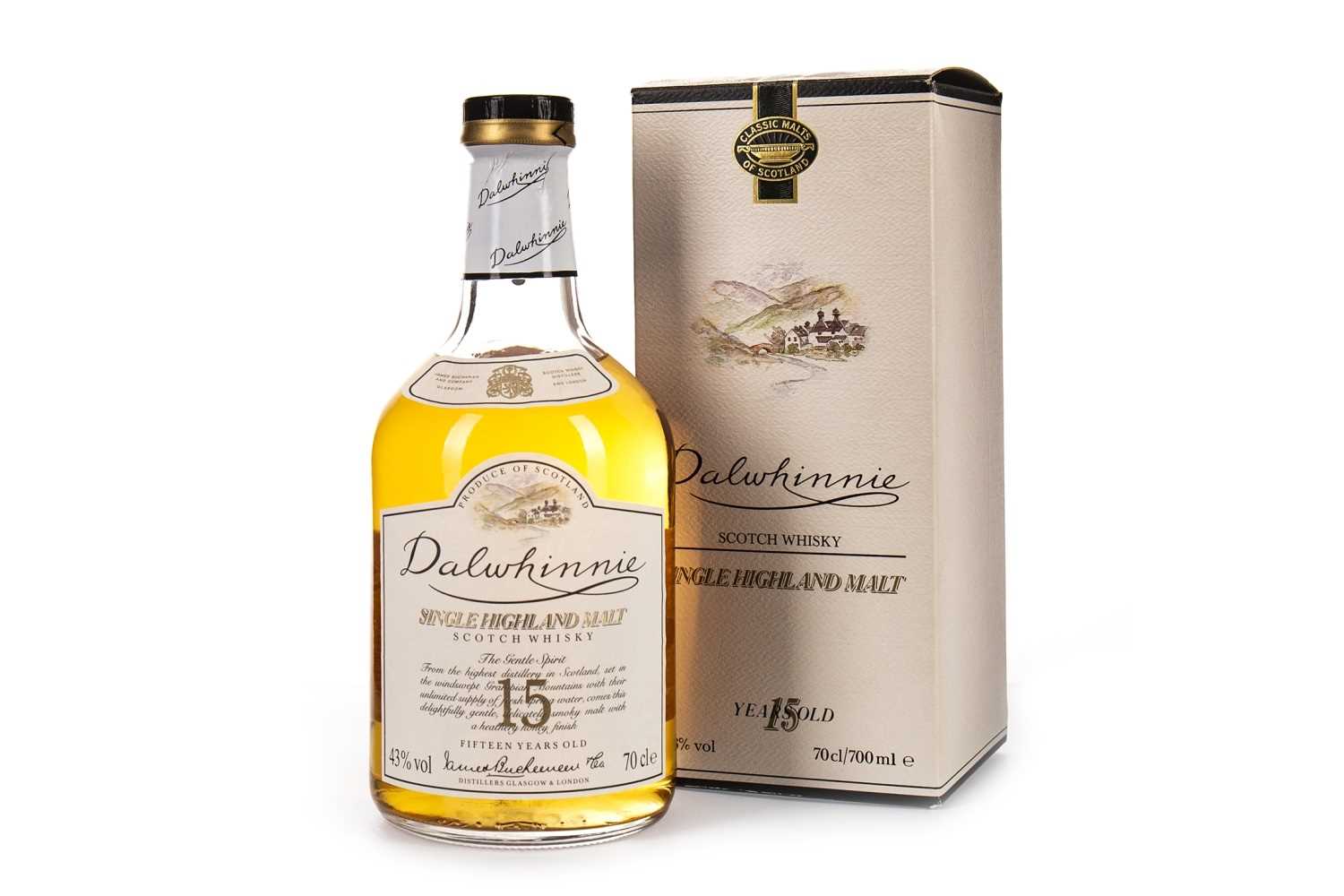 Lot 312 - DALWHINNIE 15 YEARS OLD