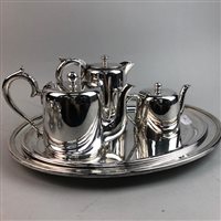 Lot 297 - A LOT OF PLATED WARES