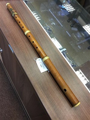 Lot 1421 - AN EARLY 19TH CENTURY FLUTE BY GOULDING & D'ALMAINE