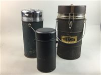 Lot 302 - A LOT OF FOUR THERMOS FLASKS