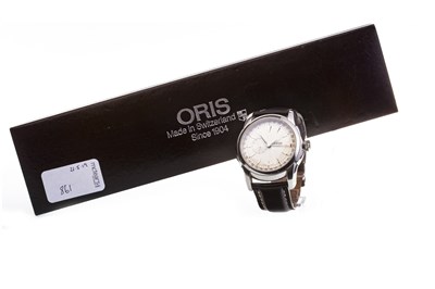 Lot 861 - A GENTLEMAN'S ORIS AUTOMATIC STAINLESS STEEL WRIST WATCH