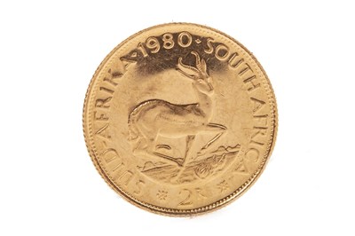 Lot 510 - A SOUTH AFRICAN GOLD 2 RAND COIN