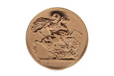 Lot 520 - A GOLD SOVEREIGN, 2017