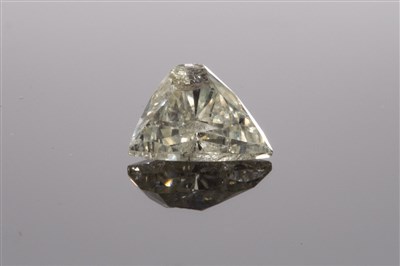 Lot 310 - AN UNMOUNTED DIAMOND