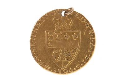 Lot 521 - A GOLD SPADE GUINEA, 1794