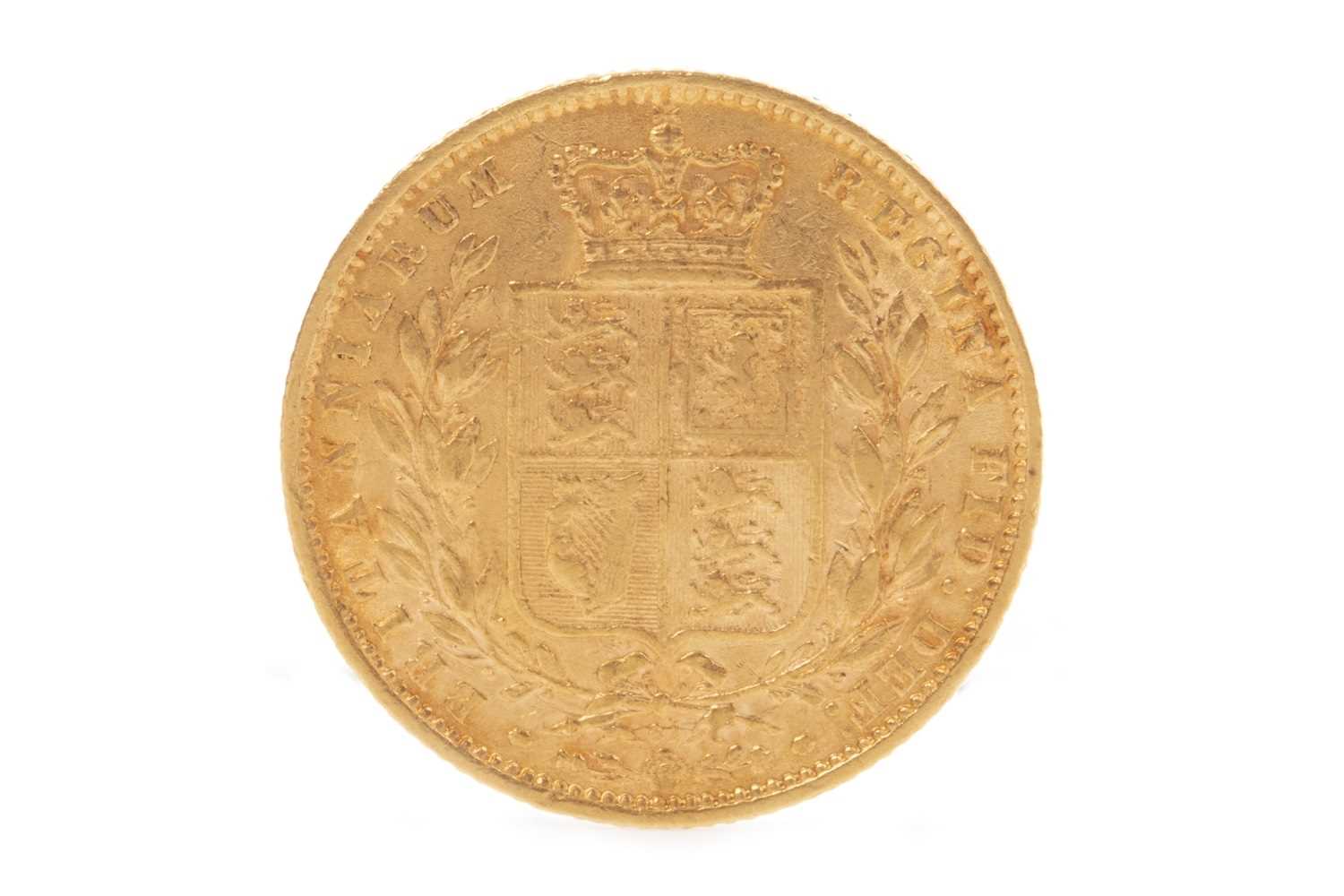 Lot 525 - A GOLD SOVEREIGN, 1869