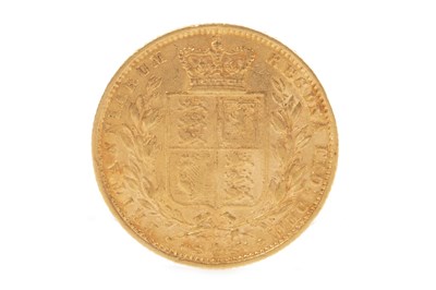 Lot 525 - A GOLD SOVEREIGN, 1869