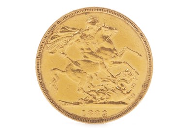 Lot 534 - A GOLD SOVEREIGN, 1883