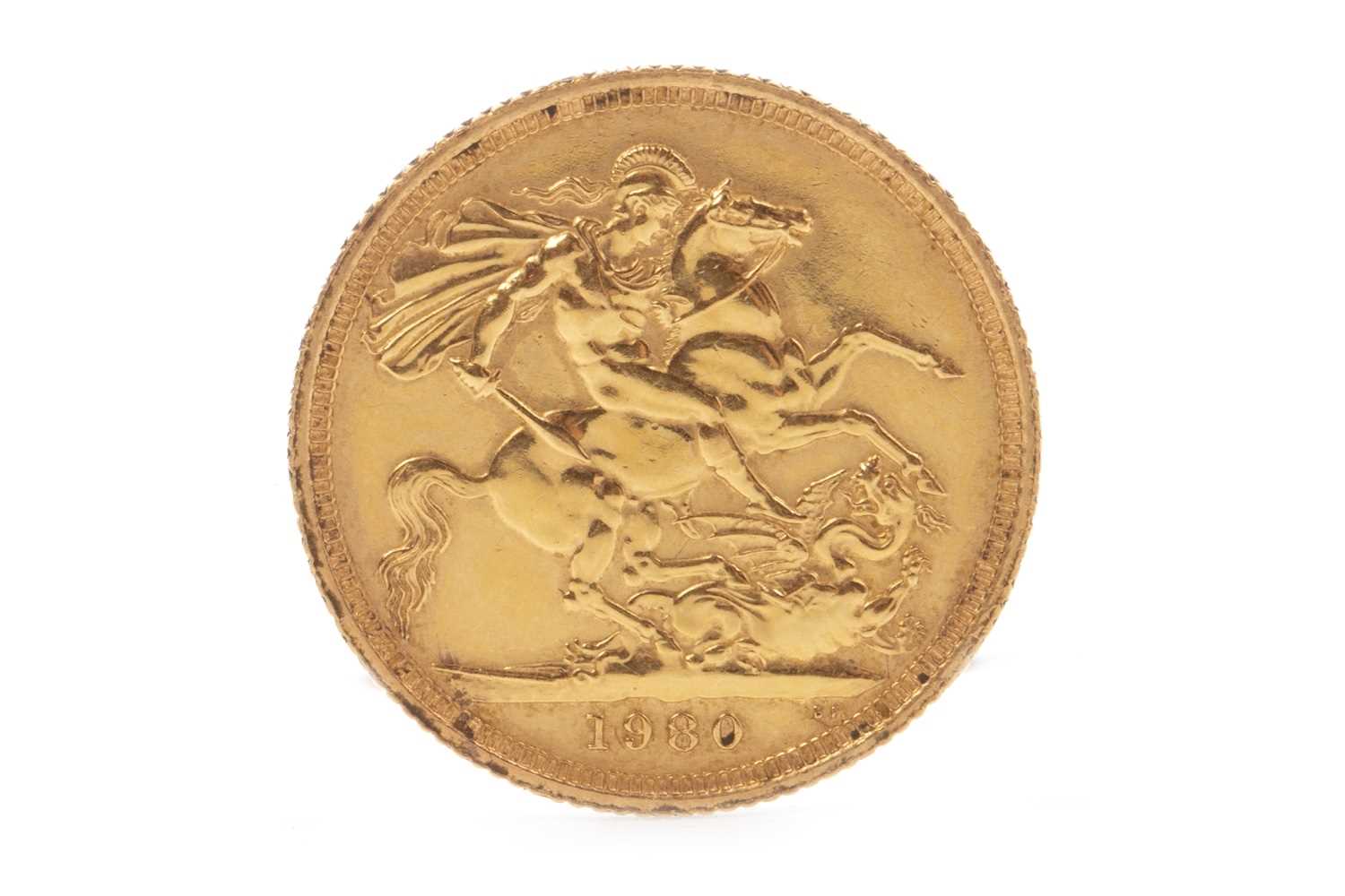 Lot 531 - A GOLD SOVEREIGN,  1980