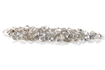 Lot 154 - A COLLECTION OF UNMOUNTED DIAMONDS