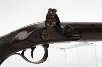 Lot 1135 - EARLY 19TH CENTURY FLINTLOCK MUSKET the lock...