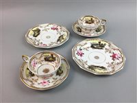 Lot 25 - A LATE 19TH CENTURY DESSERT SERVICE AND OTHER CHINA