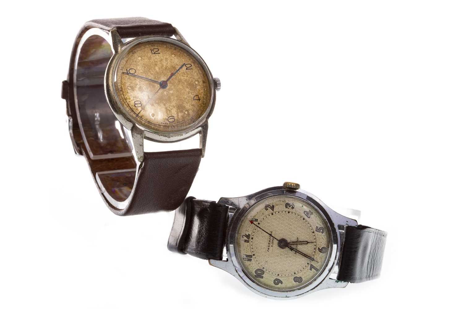 Lot 862 - A GENTLEMAN'S INGERSOLL WRIST WATCH AND ANOTHER