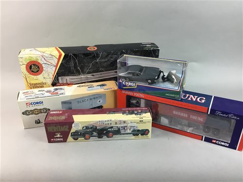 Lot 123 - A LOT OF CORGI AND OTHER DIE CAST VEHICLES