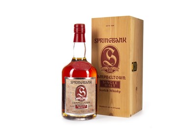Lot 62 - SPRINGBANK AGED 25 YEARS