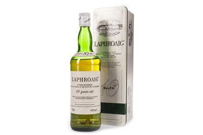 Lot 64 - LAPHROAIG UNBLENDED 10 YEARS OLD - LOW FILL