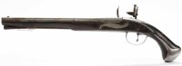 Lot 1155 - REPRODUCTION FLINTLOCK HOLSTER PISTOL the 14...