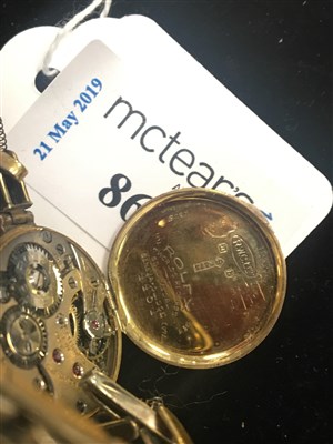 Lot 869 - A LADY'S ROLEX NINE CARAT GOLD WRIST WATCH