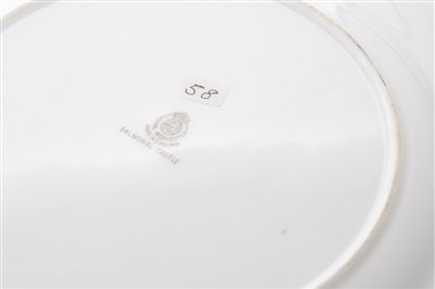 Lot 1287 - A ROYAL WORCESTER PLATE BY MILWYN HOLLOWAY