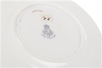 Lot 1114 - A ROYAL WORCESTER PLATE BY WILLIAM POWELL