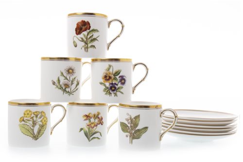 Lot 1127 - A ROYAL WORCESTER COFFEE SERVICE