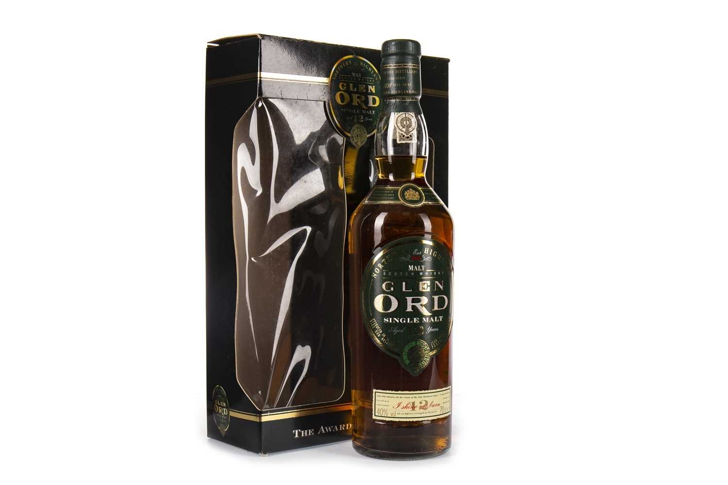 Lot 337 - GLEN ORD 12 YEARS OLD GLASS PACK