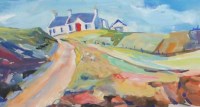 Lot 1182 - * ANNIS ANDERSON, THE WAY TO THE SHORE gouache...