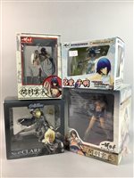 Lot 94 - A LOT OF SIX ANIME BOXED FIGURES