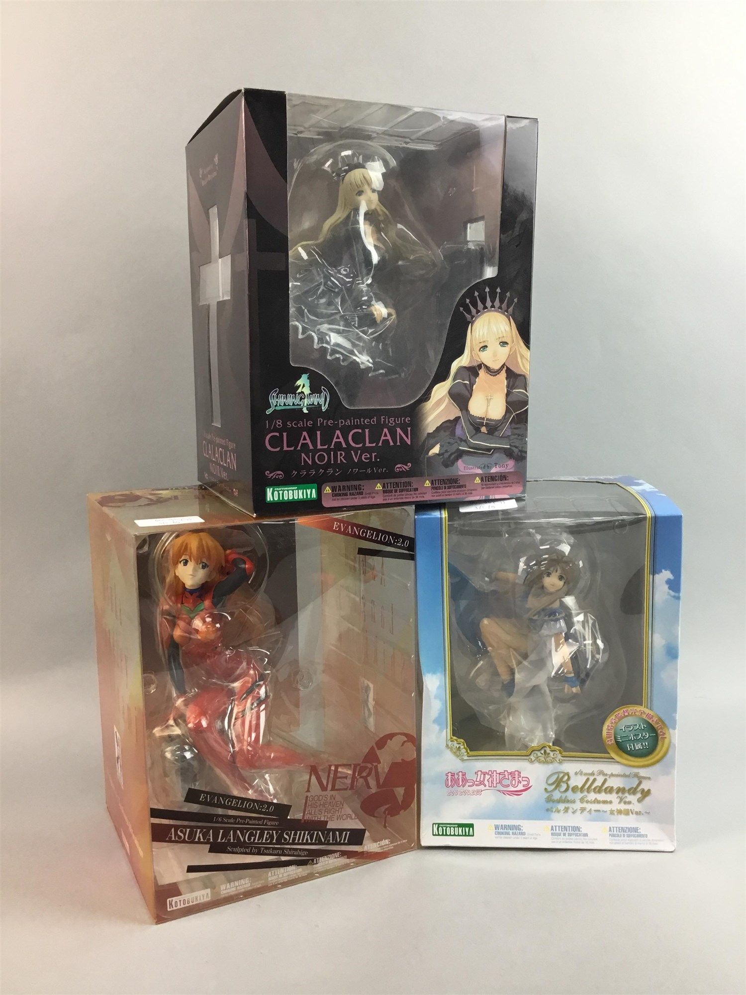 Lot 95 A LOT OF SEVEN ANIME BOXED FIGURES