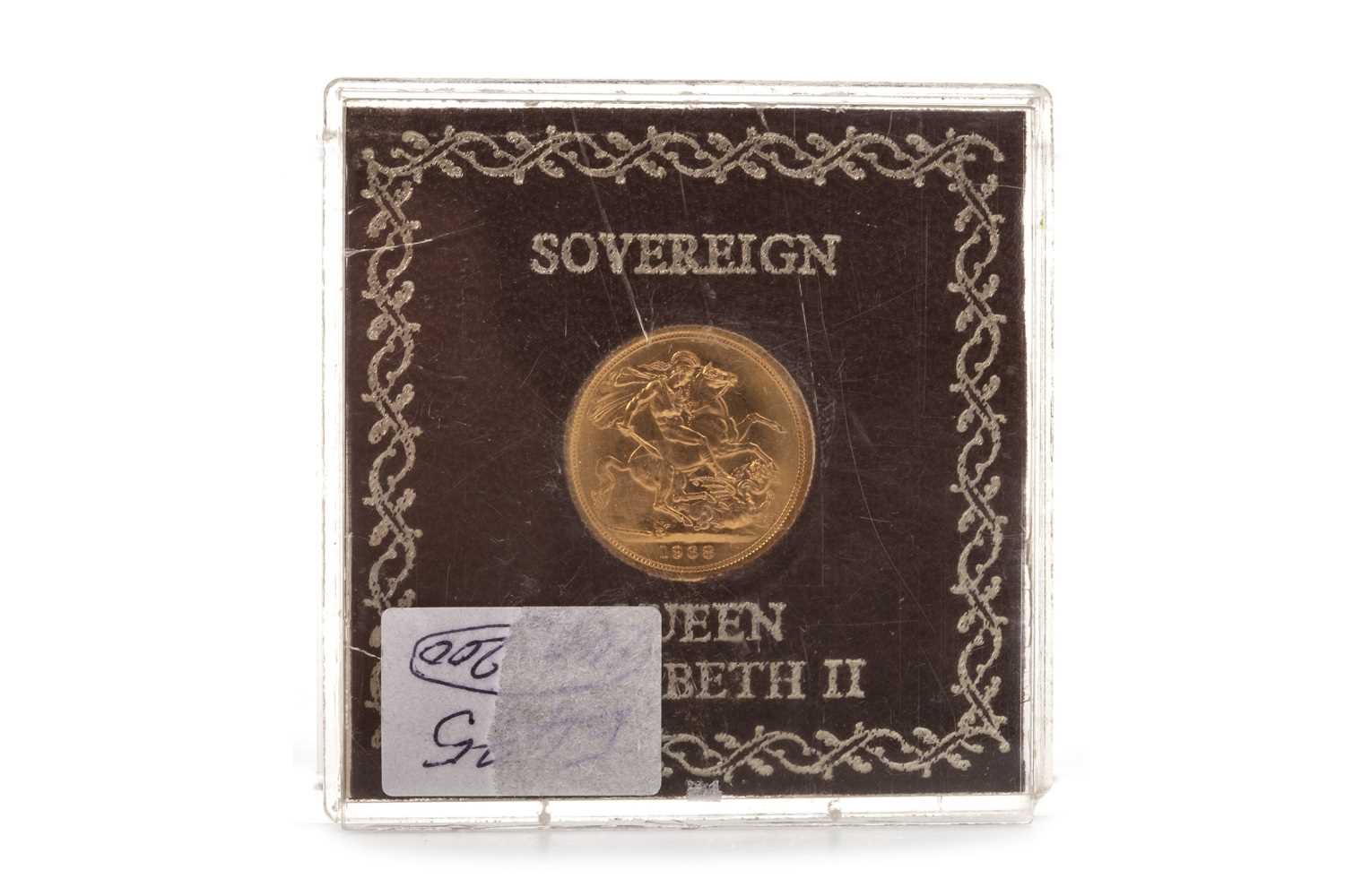Lot 552 - A GOLD SOVEREIGN, 1968