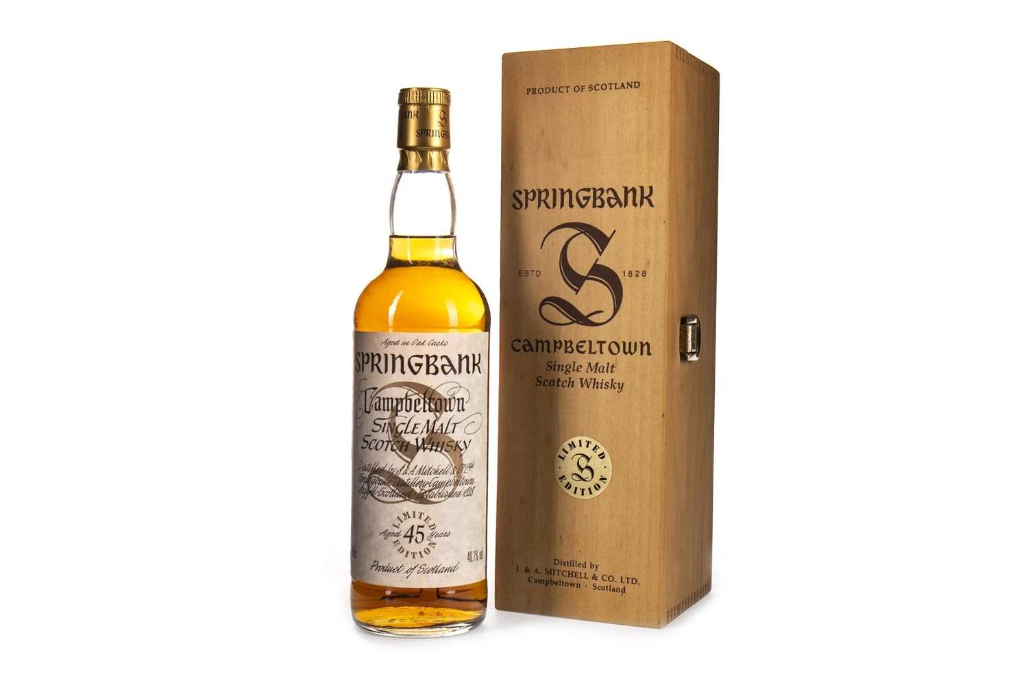 Lot 119 - SPRINGBANK MILLENNIUM COLLECTION AGED 45 YEARS