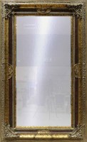 Lot 1191 - LARGE OBLONG BEVELLED WALL MIRROR OF 19TH...