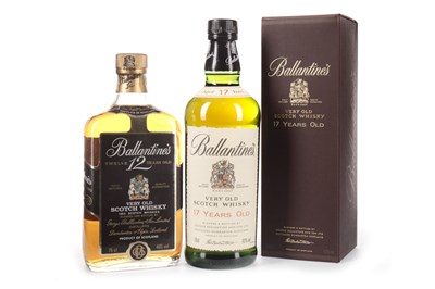 Lot 422 - BALLANTINE'S 17 YEARS OLD & 12 YEARS OLD