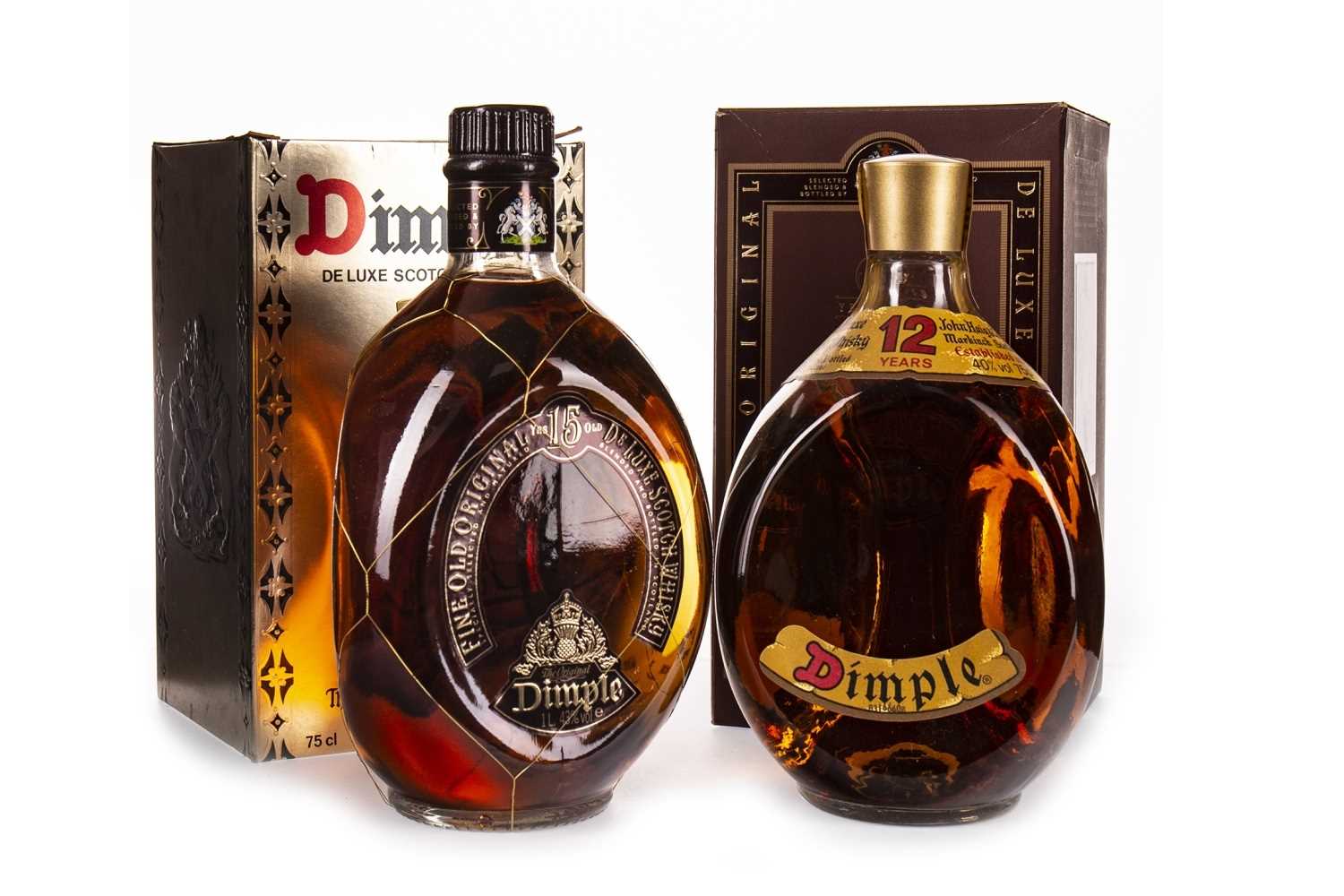 Lot 428 - TWO BOTTLES OF DIMPLE