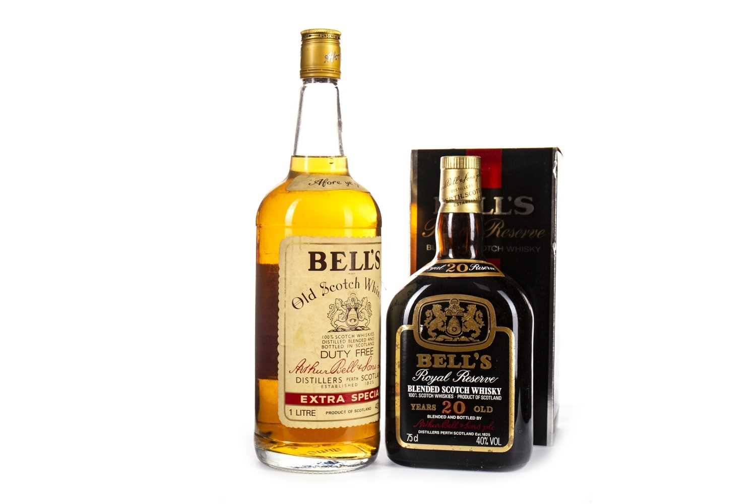 Lot 429 - BELL'S ROYAL RESERVE 20 YEARS OLD & BELL'S EXTRA SPECIAL