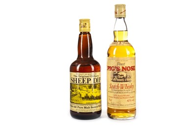 Lot 439 - SHEEP DIP & PIG'S NOSE AGED 5 YEARS