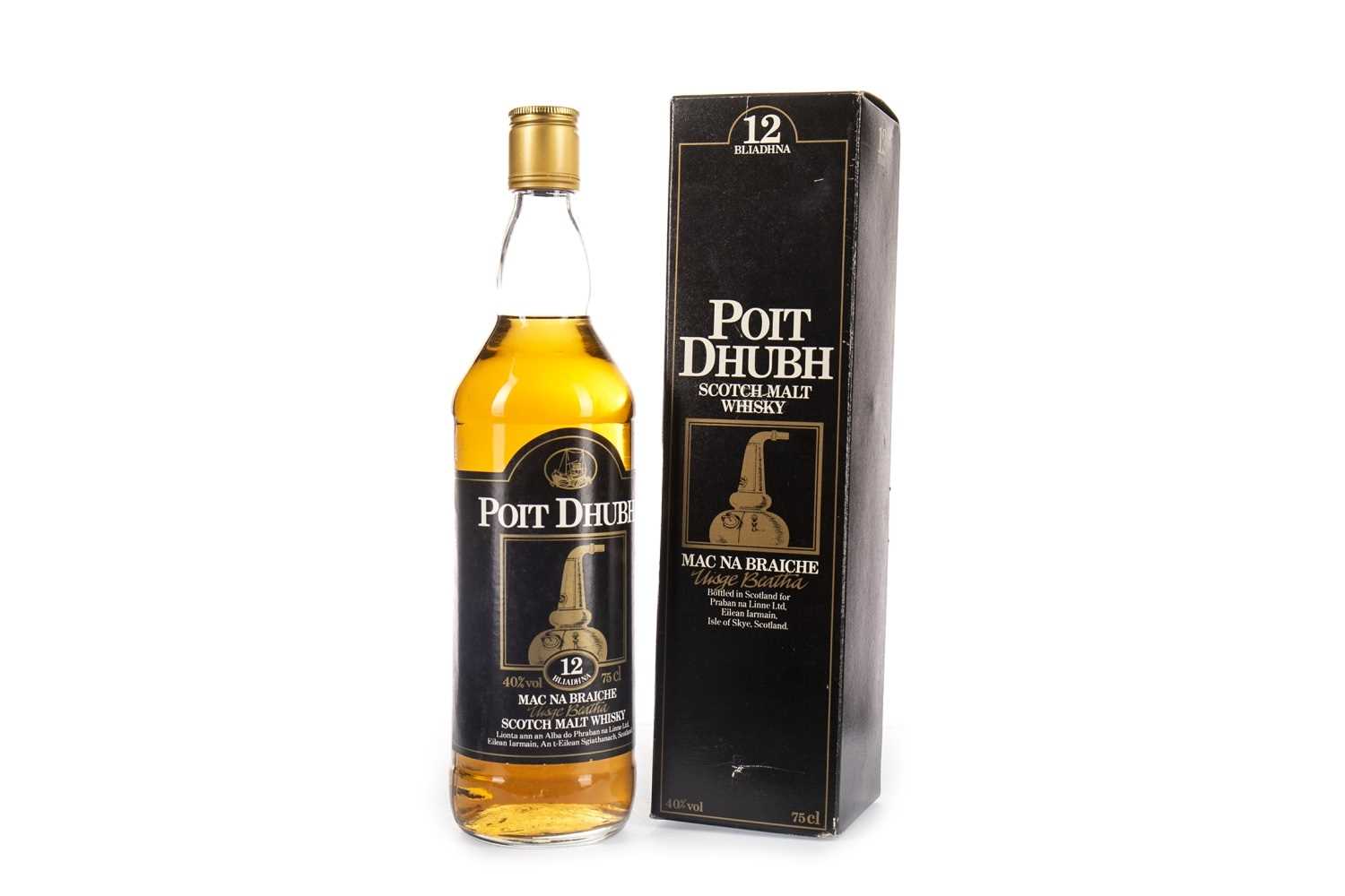 Lot 449 - POIT DHUBH 12 YEARS OLD
