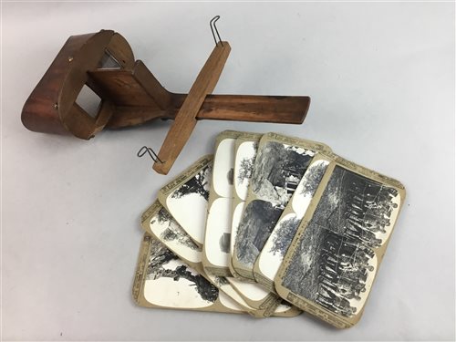 Lot 165 - A LOT OF OVER FIFTY WWI STEREOVIEW CARDS WITH VIEWER