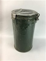 Lot 307 - A WWII ARP MEDICS BAG WITH A WWII MILITARY THERMOS FLASK