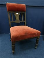 Lot 272 - A LOT OF FOUR VARIOUS CHAIRS