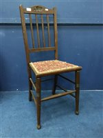 Lot 272 - A LOT OF FOUR VARIOUS CHAIRS