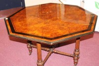 Lot 1214 - LATE VICTORIAN AESTHETIC STYLE OCTAGONAL...