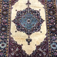 Lot 199 - A LOT OF TWO 20TH CENTURY EASTERN RUGS