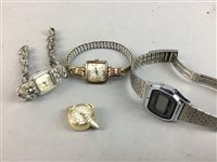Lot 204 - A COLLECTION OF COSTUME JEWELLERY AND WATCHES