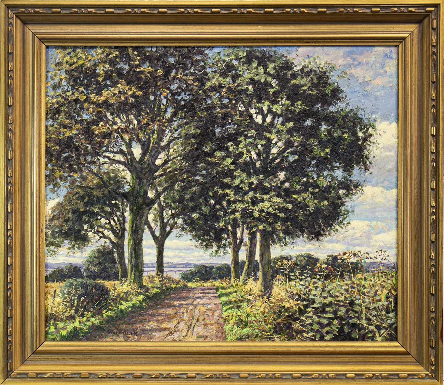 Lot 483 - A VIEW TO THE RIVER TAY,  IN THE STYLE OF MCINTOSH PATRICK