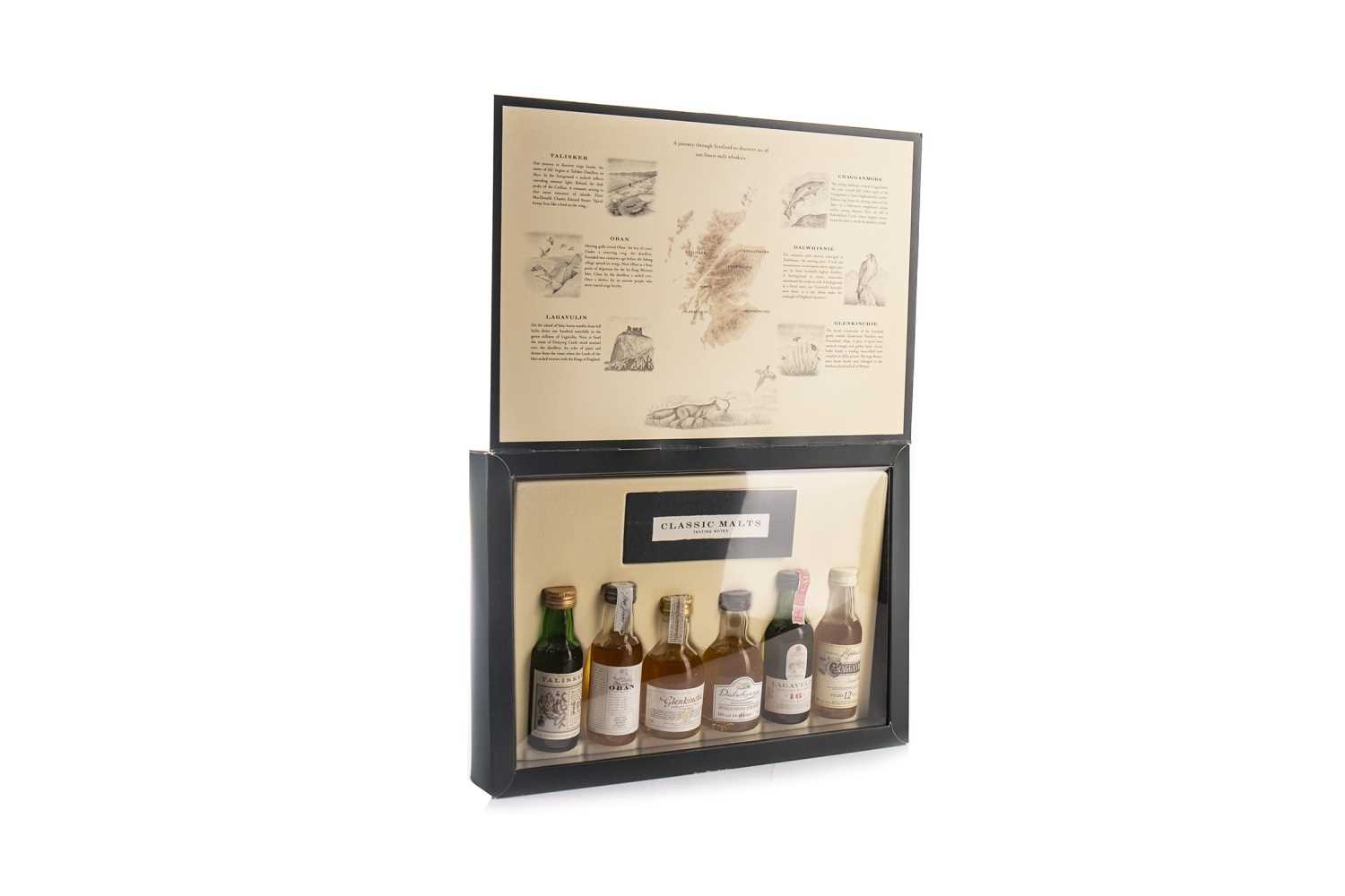 Lot 359 - CLASSIC MALTS MINIATURE COLLECTION
