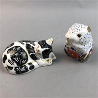 Lot 217 - A LOT OF ROYAL CROWN DERBY PAPERWEIGHTS