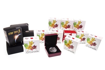 Lot 592 - A COLLECTION OF CANADIAN ROYAL MINT SILVER PROOF COINS